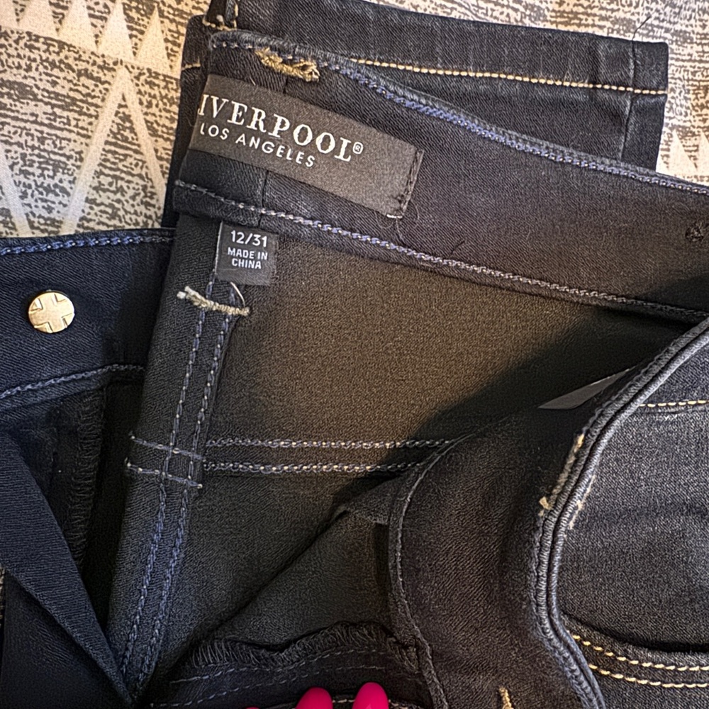 Liverpool Dark Wash Denim